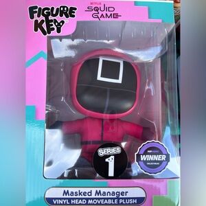 Squid Game Masked Manager Plush - Pink